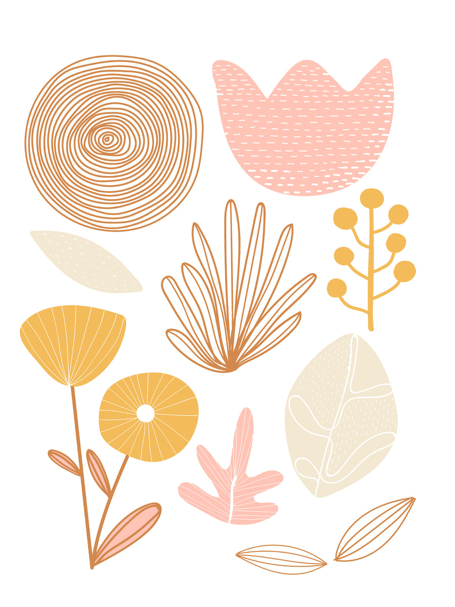 Scandi Botanical Art Print – Little Great Design Co.