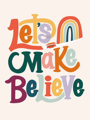 Open image in slideshow, Let&#39;s Make Believe Art Print // Dakota

