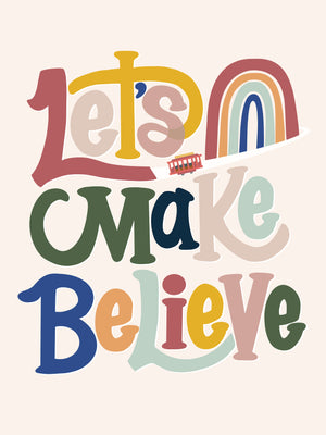 Open image in slideshow, Let&#39;s Make Believe Art Print // Finley
