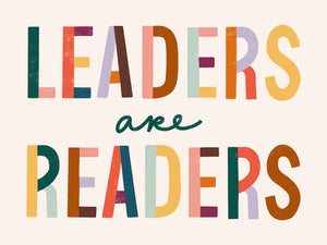 Open image in slideshow, Leaders Are Readers Art Print // Dakota
