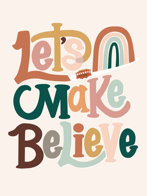 Open image in slideshow, Let&#39;s Make Believe Art Print // Riley
