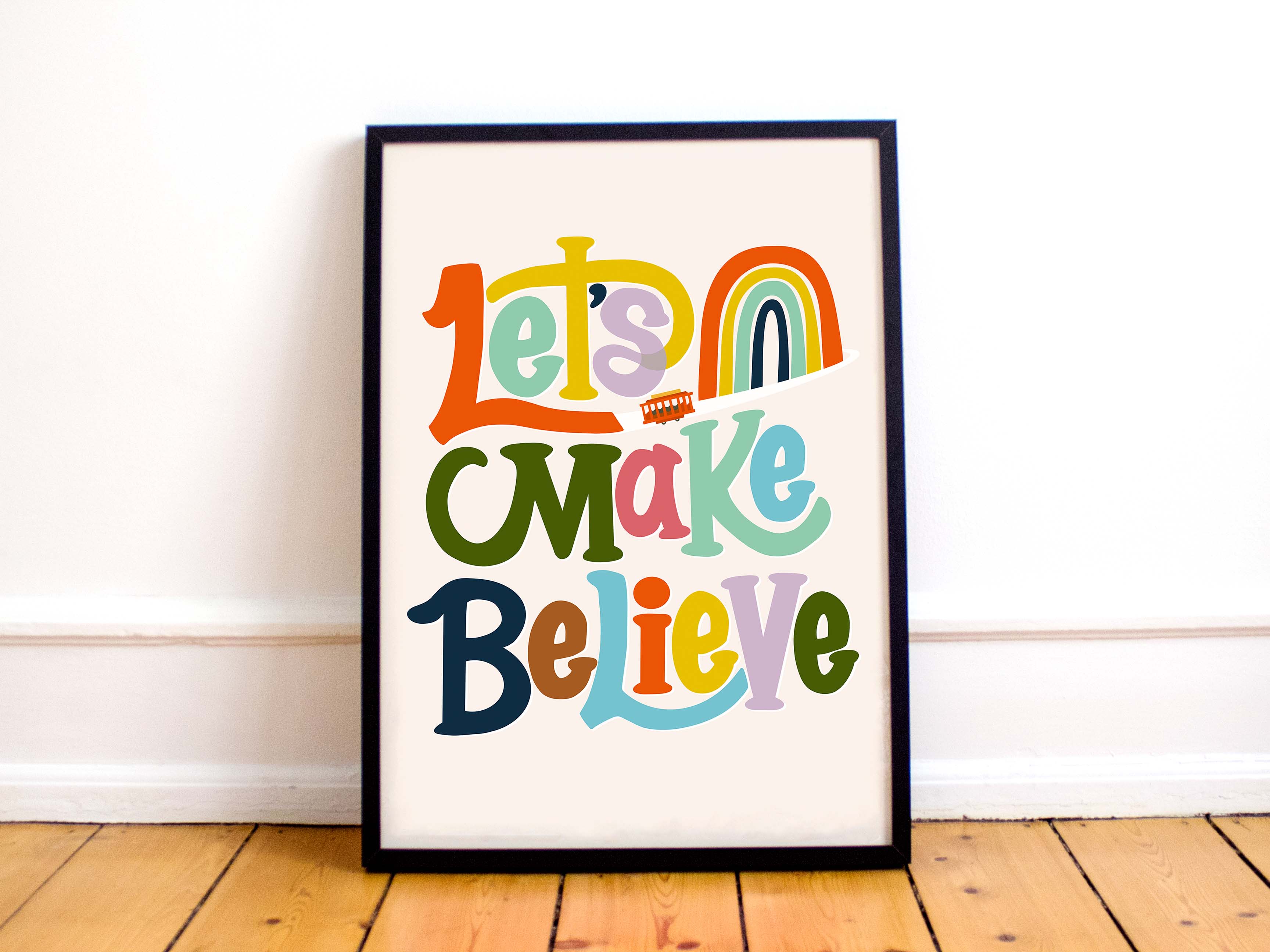 Let's Make Believe Art Print // Taylor
