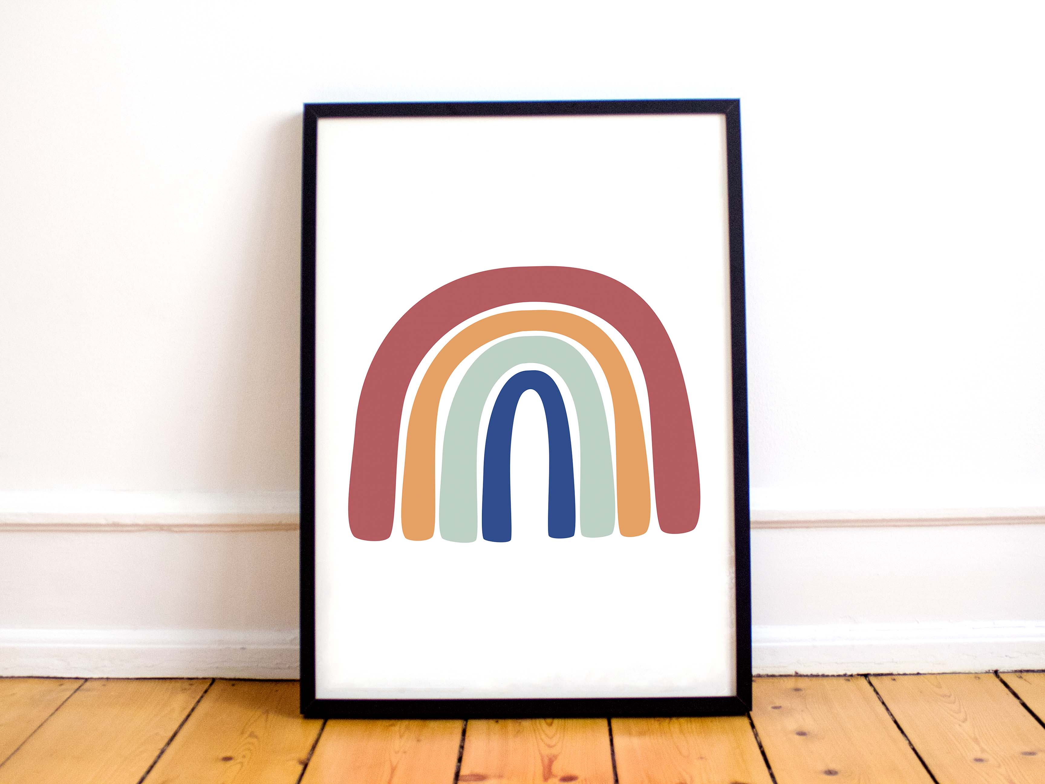 Rainbow Art Print // Finley