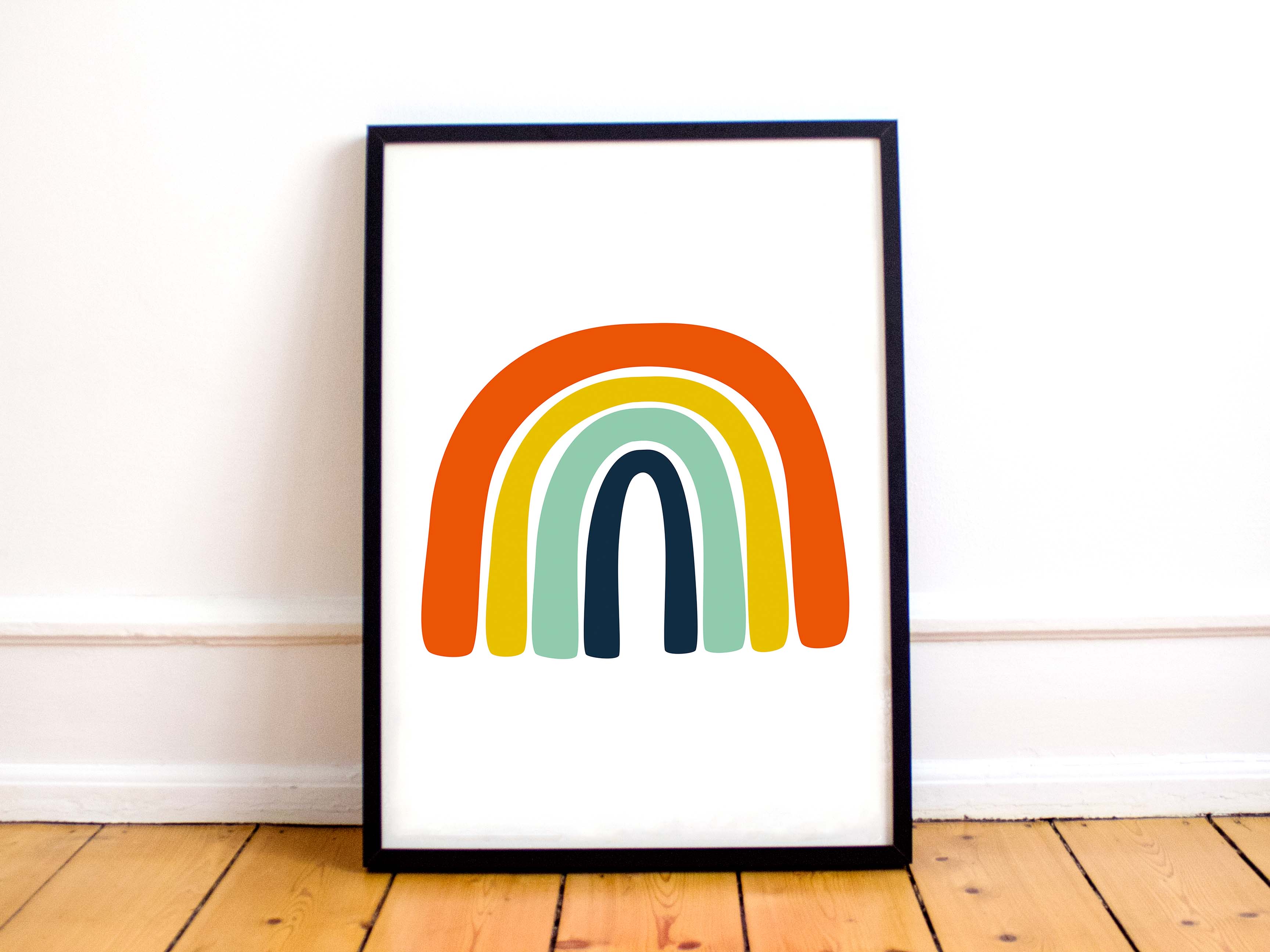 Rainbow Art Print // Taylor