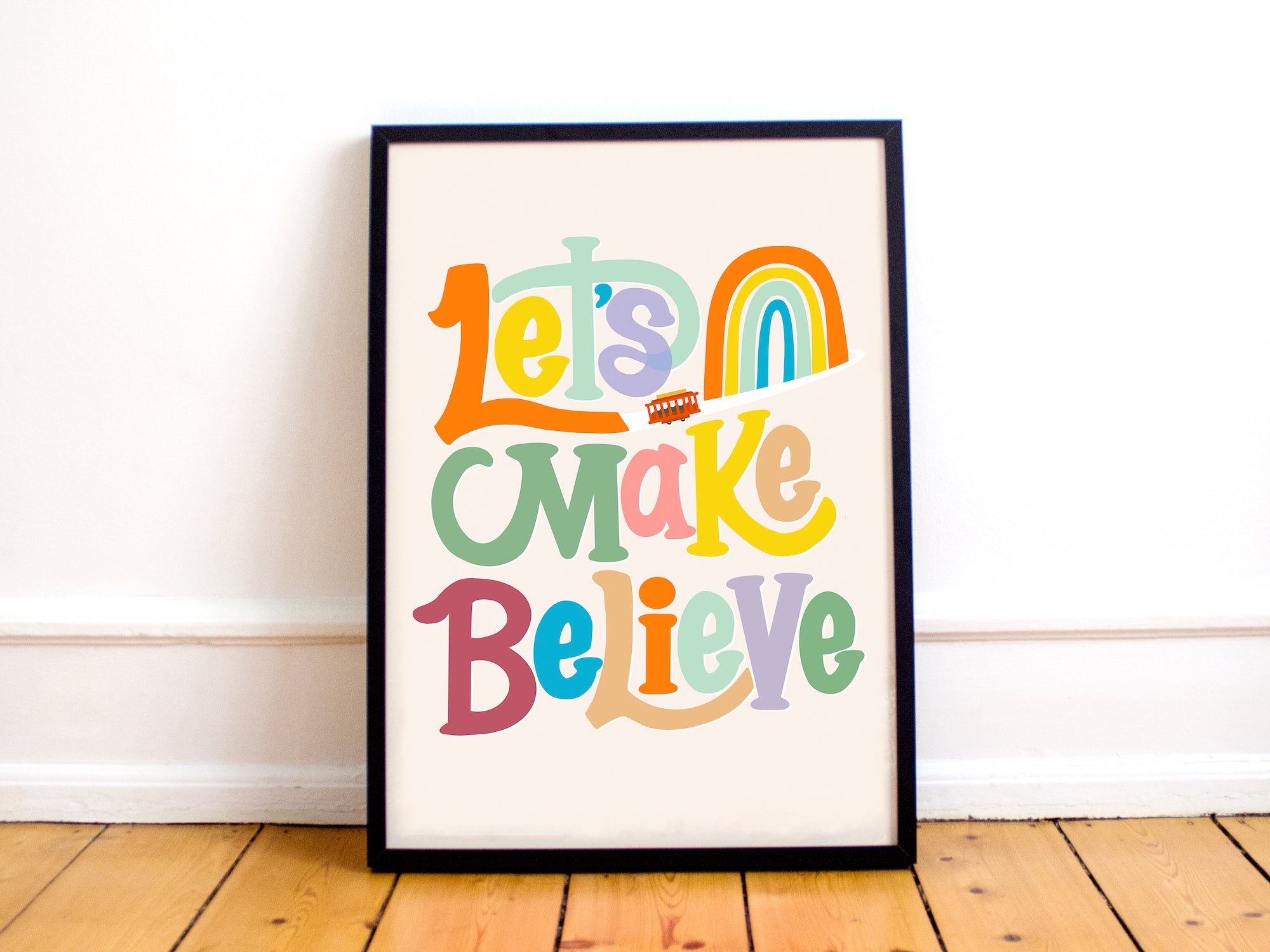 Let's Make Believe Art Print // Avery