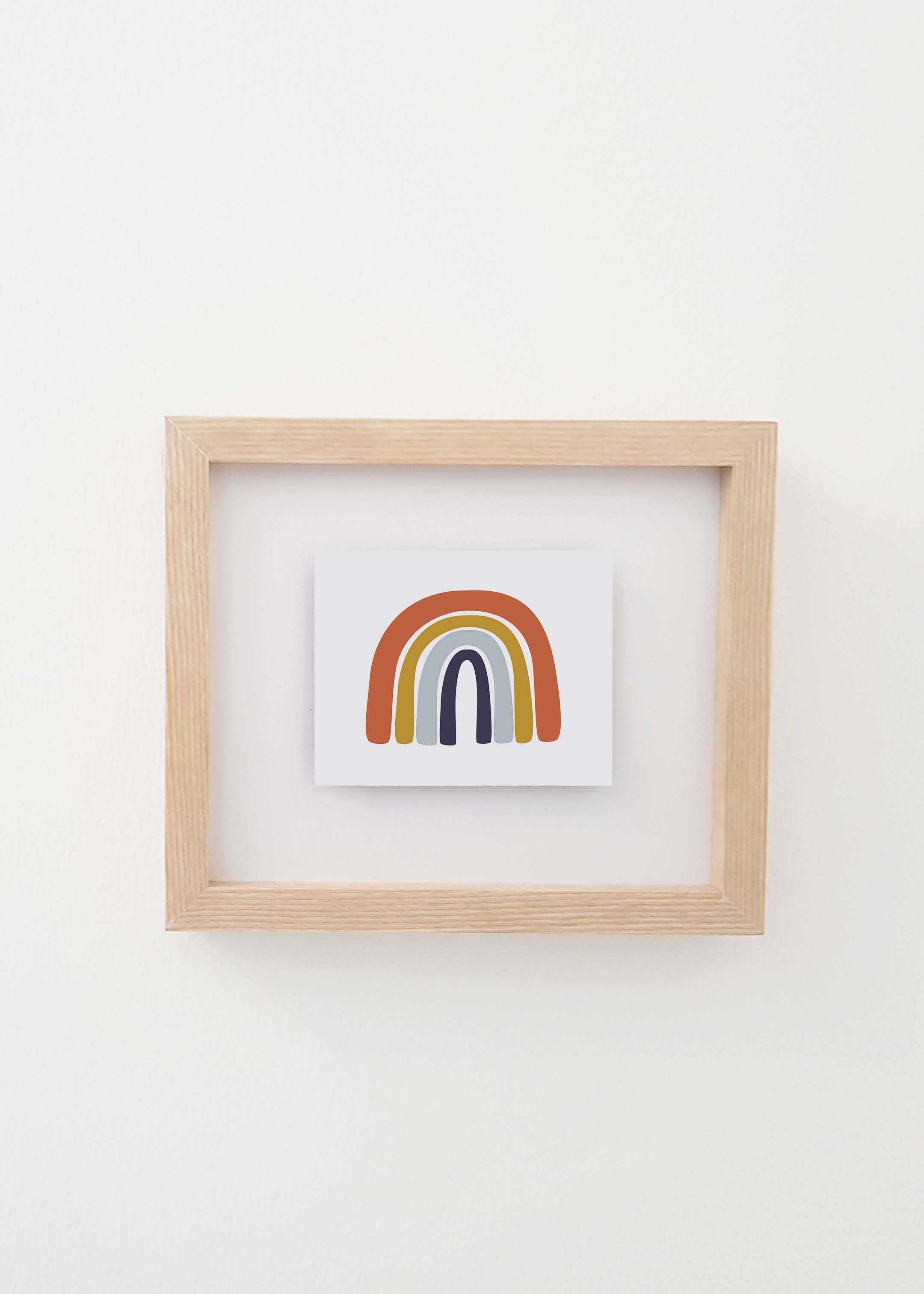 Rainbow Art Print // Hunter